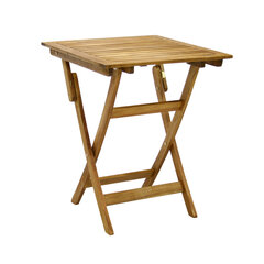 Стол Finlay, коричневый цена и информация | Садовые столы, столики | pigu.lt
