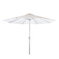 Зонт от солнца BAHAMA Д2,7м, oткрывается лебёдкой, ножка: алюминий