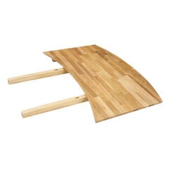 Дополнительная часть поверхности для раздвижного стола Retro;коричневая цена и информация | Столешницы | pigu.lt