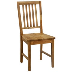 Kėdė Home4You Gloucester, ruda kaina ir informacija | Virtuvės ir valgomojo kėdės | pigu.lt