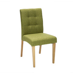 2-jų kėdžių komplektas Enrich, žalias kaina ir informacija | Virtuvės ir valgomojo kėdės | pigu.lt