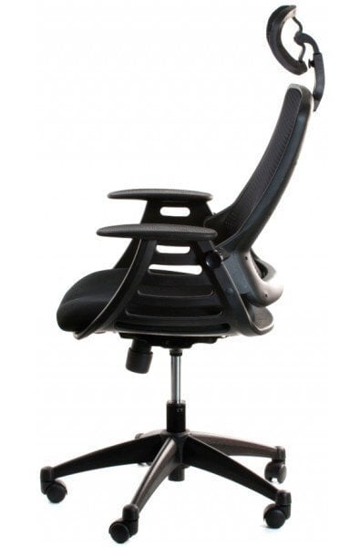 Biuro kėdė Merano, juoda kaina ir informacija | Biuro kėdės | pigu.lt
