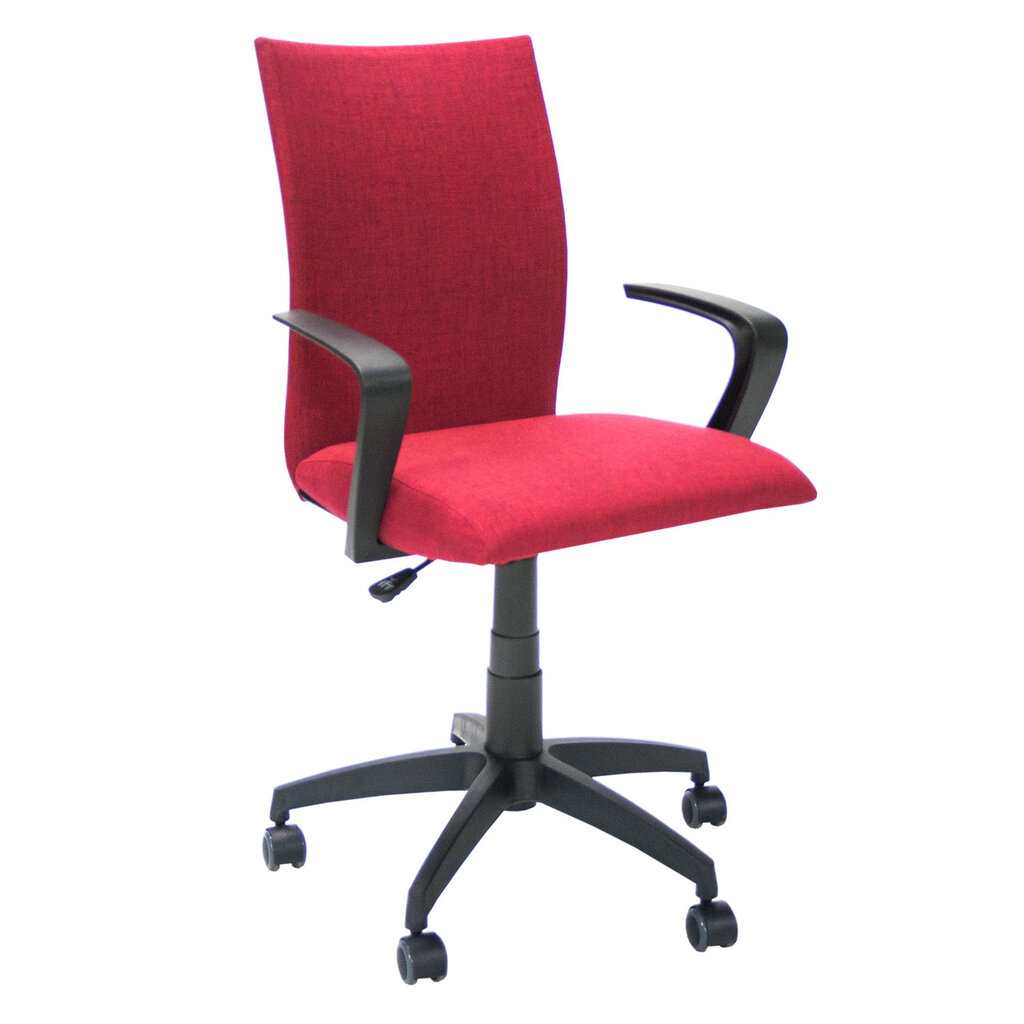 Biuro kėdė Claudia, raudona kaina ir informacija | Biuro kėdės | pigu.lt