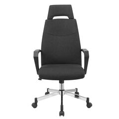 Biuro kėdė Dominic, juoda kaina ir informacija | Biuro kėdės | pigu.lt