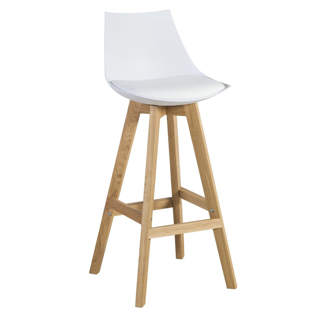 Baro kėdė Sonja, balta/NEAKTYVUOTI цена и информация | Virtuvės ir valgomojo kėdės | pigu.lt