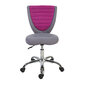 Vaikiška kėdė Poppy, pilka/violetinė цена и информация | Biuro kėdės | pigu.lt