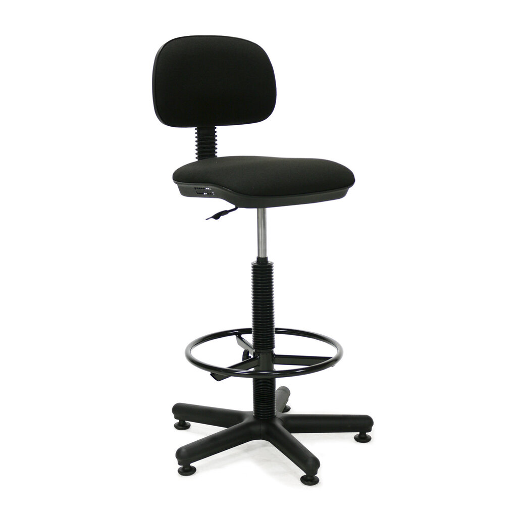 Biuro kėdė Senior, juoda цена и информация | Biuro kėdės | pigu.lt