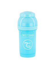 Buteliukas Twistshake Anti-Colic, 180 ml, pastel blue kaina ir informacija | Buteliukai kūdikiams ir jų priedai | pigu.lt