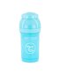 Buteliukas Twistshake Anti-Colic, 180 ml, pastel blue kaina ir informacija | Buteliukai kūdikiams ir jų priedai | pigu.lt