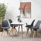 2-jų kėdžių komplektas Dima G, pilkas цена и информация | Virtuvės ir valgomojo kėdės | pigu.lt