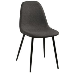 Комплект из 4-х стульев Wilma, темно-серый цена и информация | Стулья для кухни и столовой | pigu.lt