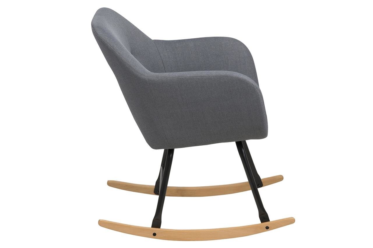 Supama kėdė Emilia, tamsiai pilka kaina ir informacija | Svetainės foteliai | pigu.lt