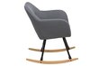 Supama kėdė Emilia, tamsiai pilka kaina ir informacija | Svetainės foteliai | pigu.lt