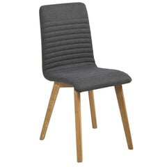 Набор из 2 стульев Arosa, темно-серый цена и информация | Стулья для кухни и столовой | pigu.lt
