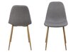 4-ių kėdžių komplektas Wilma, šviesiai pilkas kaina ir informacija | Virtuvės ir valgomojo kėdės | pigu.lt