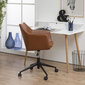 Biuro kėdė Actona Nora, ruda цена и информация | Biuro kėdės | pigu.lt