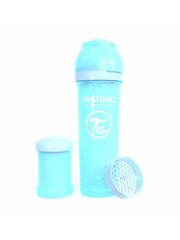 Бутылка Twistshake Anti-Colic, 330 мл, pastel blue цена и информация | Бутылочки и аксессуары | pigu.lt