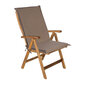 Pagalvė kėdei Summer 48x115 cm, ruda kaina ir informacija | Pagalvės, užvalkalai, apsaugos | pigu.lt
