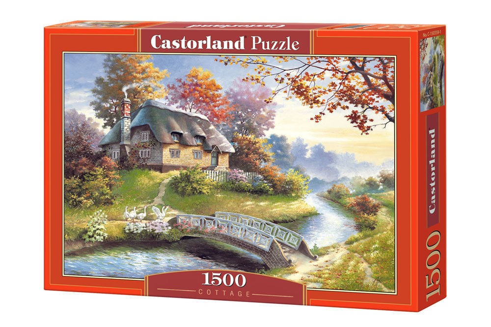 Dėlionė Castorland Puzzle Cottage, 1500 d. kaina ir informacija | Dėlionės (puzzle) | pigu.lt