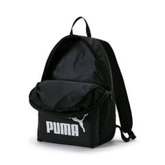 Kuprinė Puma Phase, 22 l, juoda kaina ir informacija | Kuprinės ir krepšiai | pigu.lt