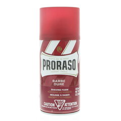 Odą minkštinančios skutimosi putos Proraso vyrams 300 ml kaina ir informacija | Skutimosi priemonės ir kosmetika | pigu.lt