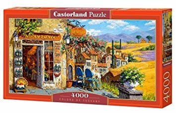 Dėlionė Castorland Puzzle Colours of Tuscany Jigsaw, 4000 d. kaina ir informacija | Dėlionės (puzzle) | pigu.lt