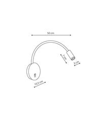 Light Prestige настенная лампа SENISE цена и информация | Настенные светильники | pigu.lt