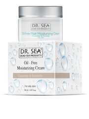 Увлажняющий крем для жирной кожи лица Dr. Sea Oil Free Matt Moisturicing 50 мл цена и информация | Кремы для лица | pigu.lt
