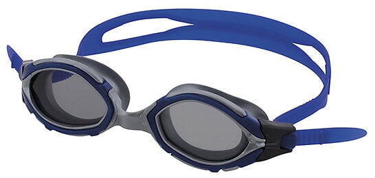 Plaukimo akiniai FASHY Osprey, pilki/mėlyni kaina ir informacija | Plaukimo akiniai | pigu.lt