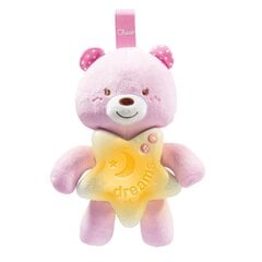 Мишка-ночник Chicco Goodnight Bear First Dream, розовый цена и информация | Chicco Товары для детей и младенцев | pigu.lt