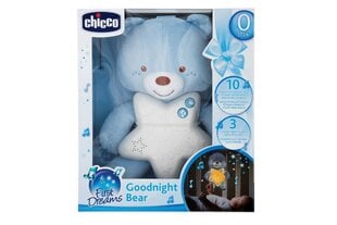 Мишка-ночник Chicco Goodnight Bear First Dreams, синий цена и информация | Игрушки для малышей | pigu.lt