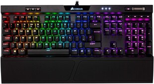 Corsair K70 RGB MK.2 cherry mx red kaina ir informacija | Klaviatūros | pigu.lt