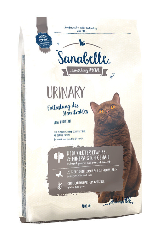 Sanabelle Urinary 10kg цена и информация | Sausas maistas katėms | pigu.lt