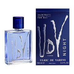 Tualetinis vanduo Ulric De Varens UDV Night EDT vyrams, 100 ml kaina ir informacija | Kvepalai vyrams | pigu.lt