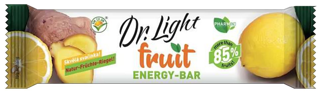 Vaisnis batonėlis Dr. Ligth Energy-Bar, 30 g kaina ir informacija | Batonėliai | pigu.lt