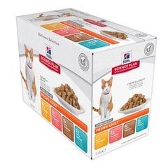 Hill'S Science Plan Feline Adult Multipack с птицей, 12x85 гр цена и информация | Консервы для кошек | pigu.lt