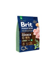 BRIT Premium By Nature Junior Extra Large XL 3 кг цена и информация |  Сухой корм для собак | pigu.lt