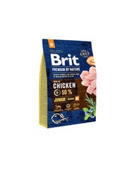 Brit Premium by Nature Junior M полноценный корм для собак 3кг цена и информация |  Сухой корм для собак | pigu.lt