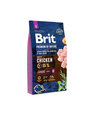 BRIT Premium By Nature Junior Small S ėdalas su vištiena, 8 kg