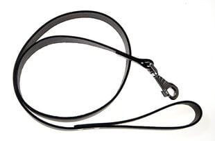 Amibelle поводок кожаный черный, ширина 2 см, длина 120 см цена и информация | Поводки для собак | pigu.lt