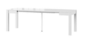 Раздвижной стол  Vega, белый цена и информация | Кухонные и обеденные столы | pigu.lt