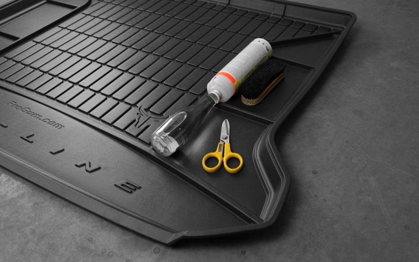Guminis bagažinės kilimėlis Proline VOLKSWAGEN Jetta VI Sedan 2014--> цена и информация | Modeliniai bagažinių kilimėliai | pigu.lt