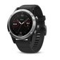 Garmin Fenix 5, Silver with Black Band kaina ir informacija | Išmanieji laikrodžiai (smartwatch) | pigu.lt