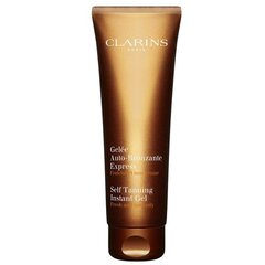 Savaiminio įdegio kremas Clarins Self Tanning Instant Gel, 125ml kaina ir informacija | Savaiminio įdegio kremai | pigu.lt