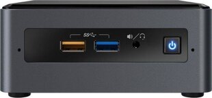 Intel NUC BOXNUC7CJYH PC UCFF Black BGA 1090 J4005 2 GHz цена и информация | Stacionarūs kompiuteriai | pigu.lt