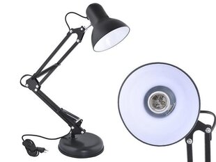 Настольная лампа Arm Black цена и информация | Настольные светильники | pigu.lt