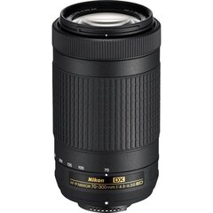 Nikon AF-P DX NIKKOR 70-300mm f/4.5-6.3G ED kaina ir informacija | Objektyvai | pigu.lt