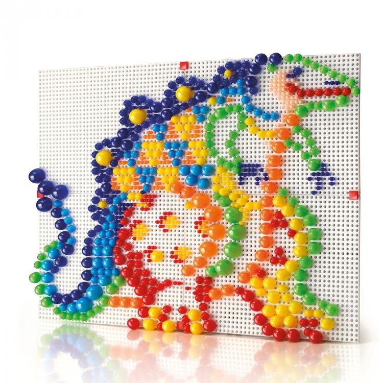 Mozaika FantaColor Modular 4 Quercetti, 0880 цена и информация | Lavinamieji žaislai | pigu.lt