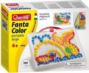 QUERCETTI Fantacolor переносной комплект-мозаика, маленький цена и информация | Развивающие игрушки | pigu.lt