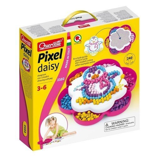 Mozaika Quercetti Pixel Daisy kaina ir informacija | Lavinamieji žaislai | pigu.lt